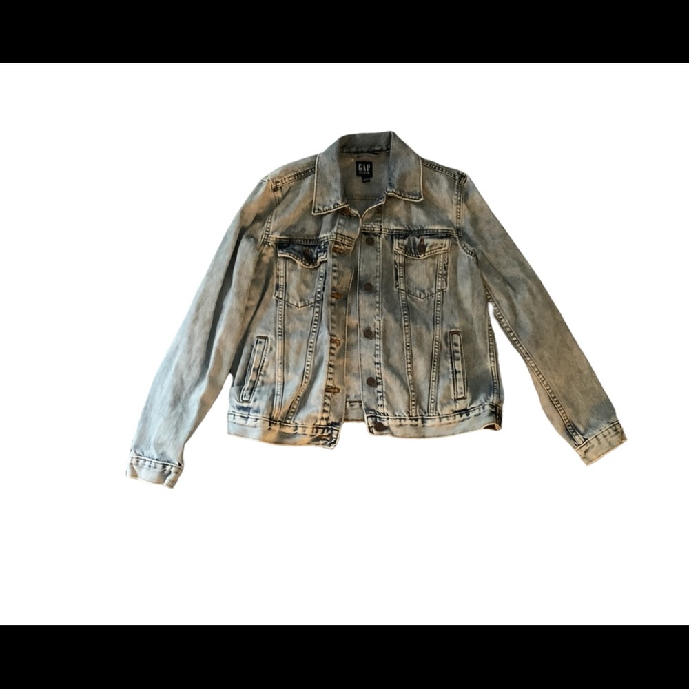 -GAP LIGHTWASH DENIM JACKET-
